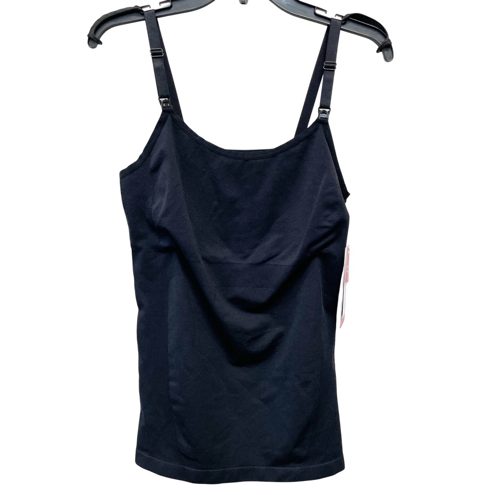 Isabel by Ingrid & Isabel Women's Black Postpartum Shaping Cami Size XL